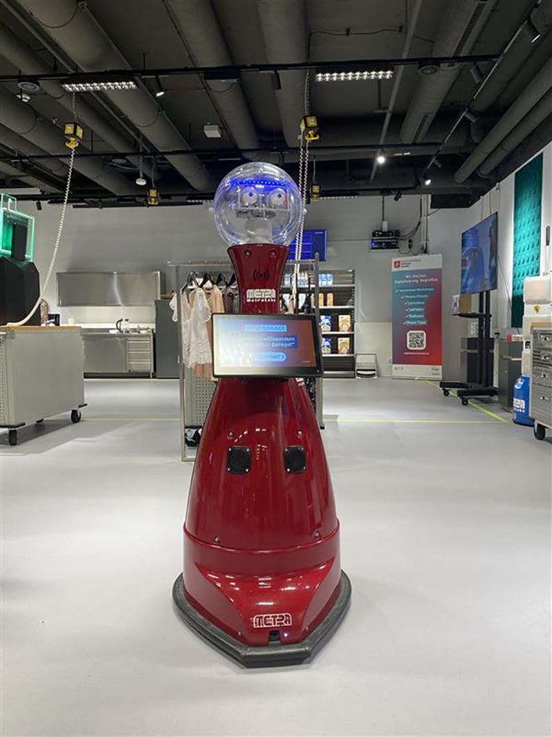 Roboter als Kundenbetreuung